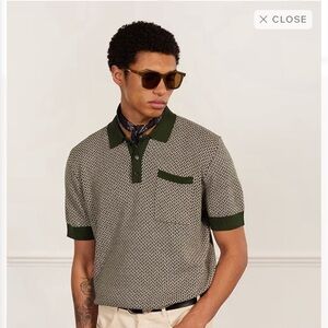 Percival Casa Martini Knitted Polo | Cotton | Small